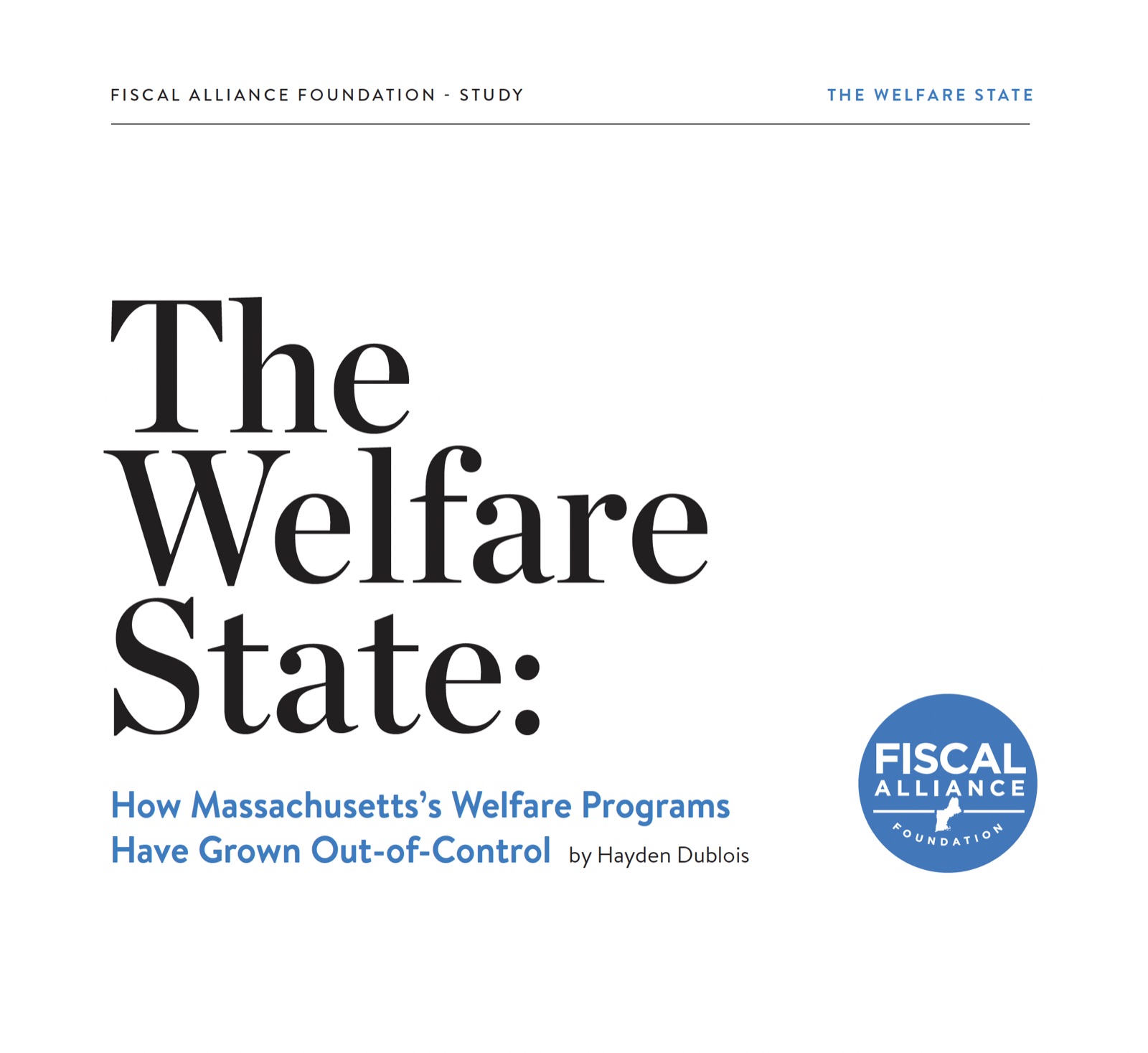 Cover of Welfare spending skyrockets as oversight declines and fraud surges